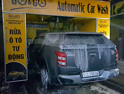 Công nghệ rửa xe ô tô tự động