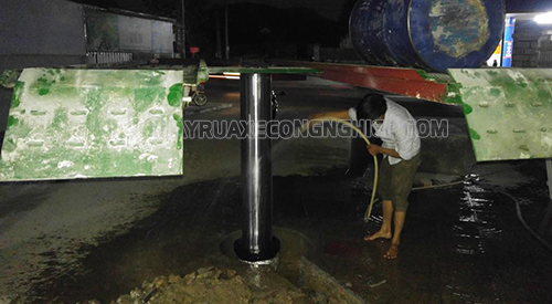 Thi công tiệm rửa xe cho anh Đại ở Lâm Đồng