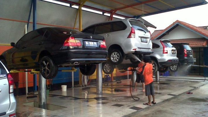 giá cầu nâng rửa xe ô tô
