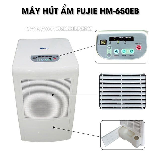 Máy hút ẩm công nghiệp Fujie HM-650EB