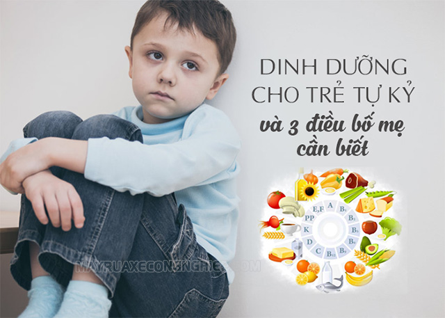 Dinh dưỡng cho trẻ tự kỷ