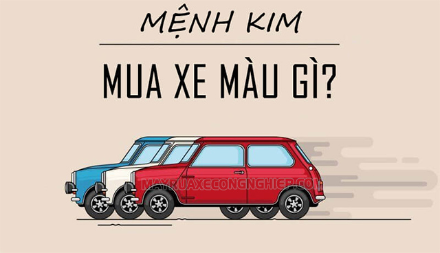 Mệnh Kim mua xe màu gì để đón đầu may mắn 2023?