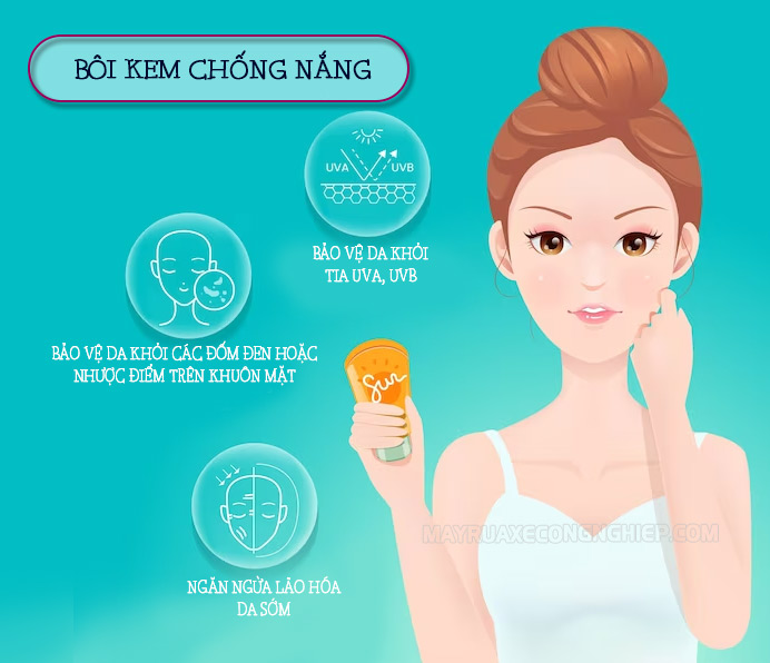 Tác dụng khi sử dụng kem chống nắng trong các bước skincare