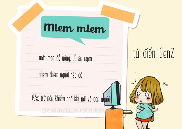 Ý nghĩa của từ “mlem mlem” trong teencode thế hệ mới