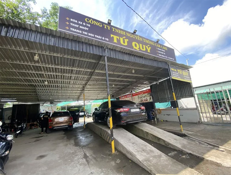 Cafe rửa xe Cần Thơ tiện dụng 