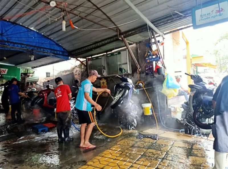 Rửa xe PKL Cần Thơ Lâm