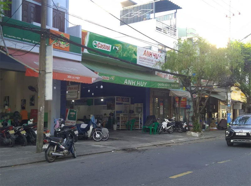 Rửa xe Đà Nẵng gần nhất Anh Huy