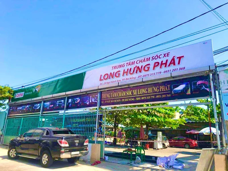 Rửa xe tại Đà Nẵng LONG HƯNG PHÁT