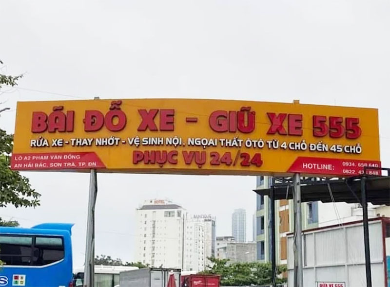 Rửa xe ô tô Đà Nẵng Sơn Trà - Hoạt động 24/24h